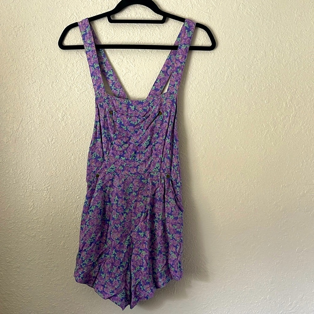 Spell Vintage Wildflower Bohemian Designer Overalls - Picture 3 of 5